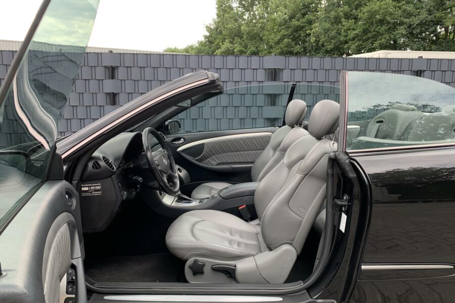 Mercedes CLK-klasse Cabrio 200 K. AUTOMAAT Avantgarde|LEER|PARKEERSENSOREN|STOELVERWARMING