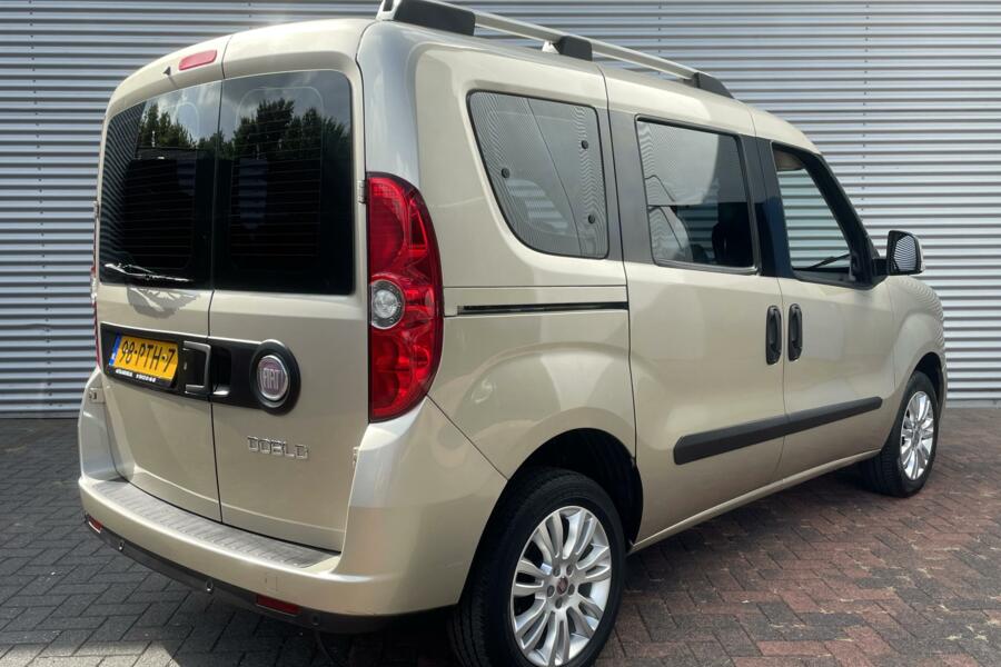Fiat Doblo 1.4 Dynamic 7 persoons airco cruise navi Mp3 Aux 2011 NL Auto