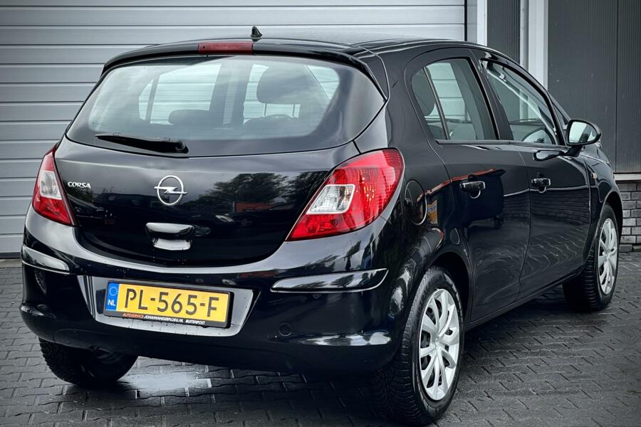 Opel Corsa 1.2-16V Edition 2009 5-deurs zwart NWE APK