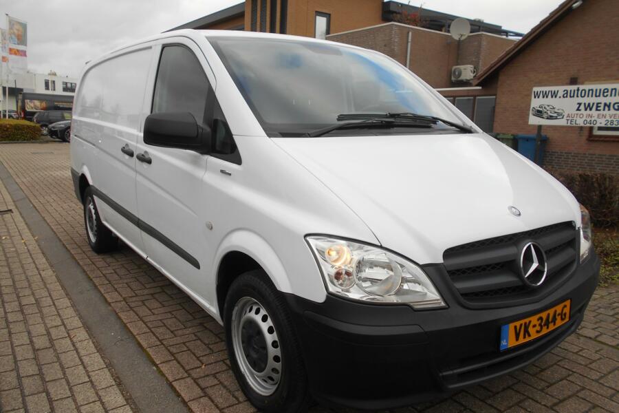 Mercedes Vito Bestel 110 CDI L2H1|MARGE|AIRCO|CAMERA|3-ZITS|TREKHAAK|BLUE-TOOTH