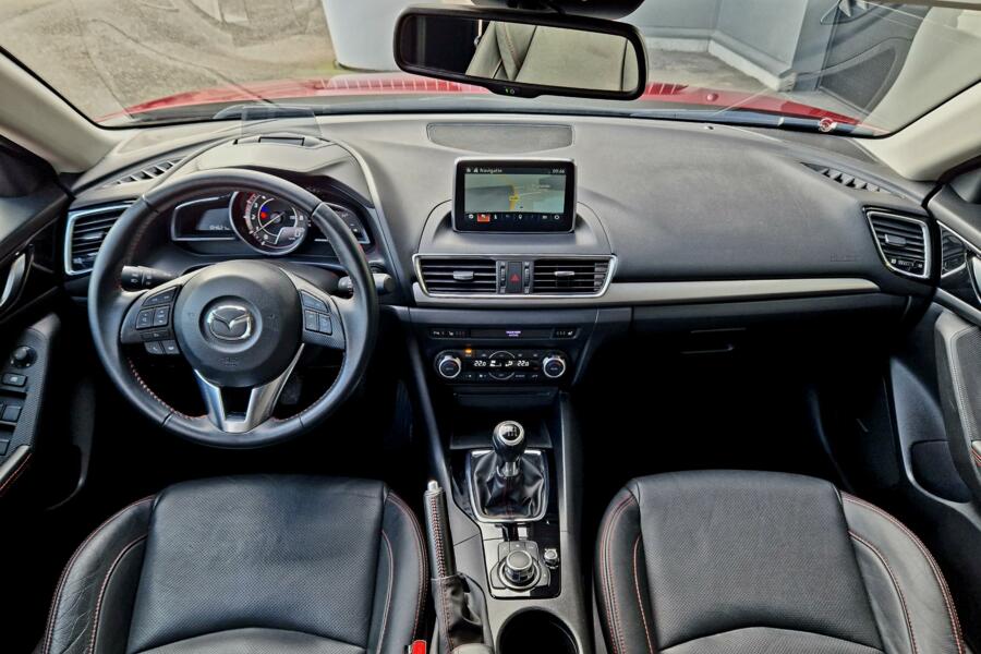 Mazda 3 2.0 HP GT-M 165PK | Leer | Navi | Climate | Xenon | HUD