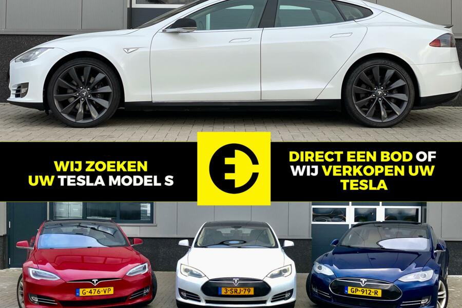 Tesla Model S | Alle uitvoeringen gezocht | Verkoop uw Tesla