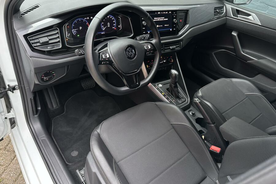 Volkswagen Polo 1.0 TSI Highline | DSG | LED | Blindspot | LaneAssist | Keyless | Navi | Leder| ACC | Sportmode | Garantie
