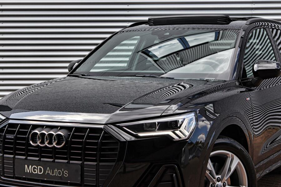 Audi Q3 40 TFSI Quattro 2x S-Line /AUT./PANODAK/LED/VIRTUAL/CARPLAY/CAMERA/STOELVERW./ACC/DODE-HOEK!