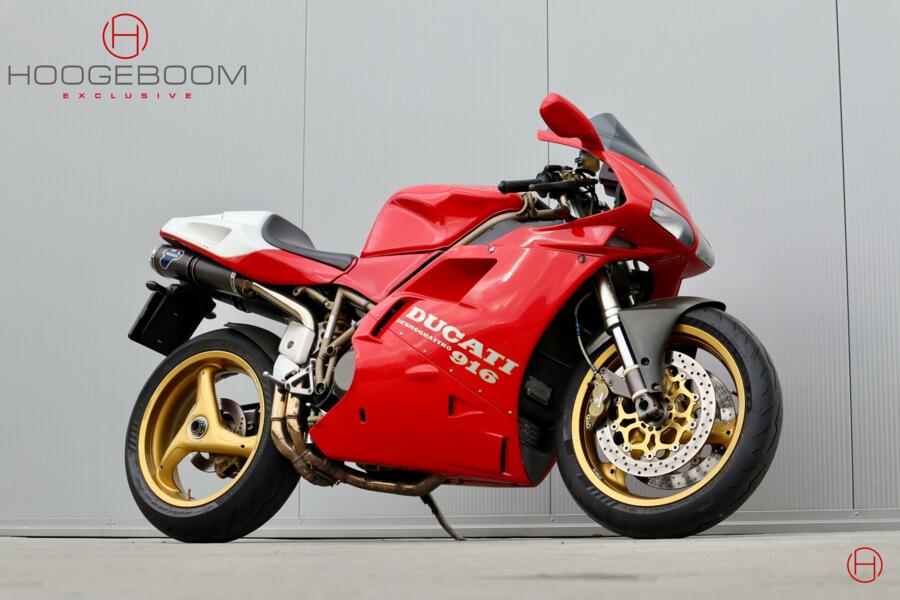 Ducati 916 - iconische klassieker / Ori-NL / Unieke motor!