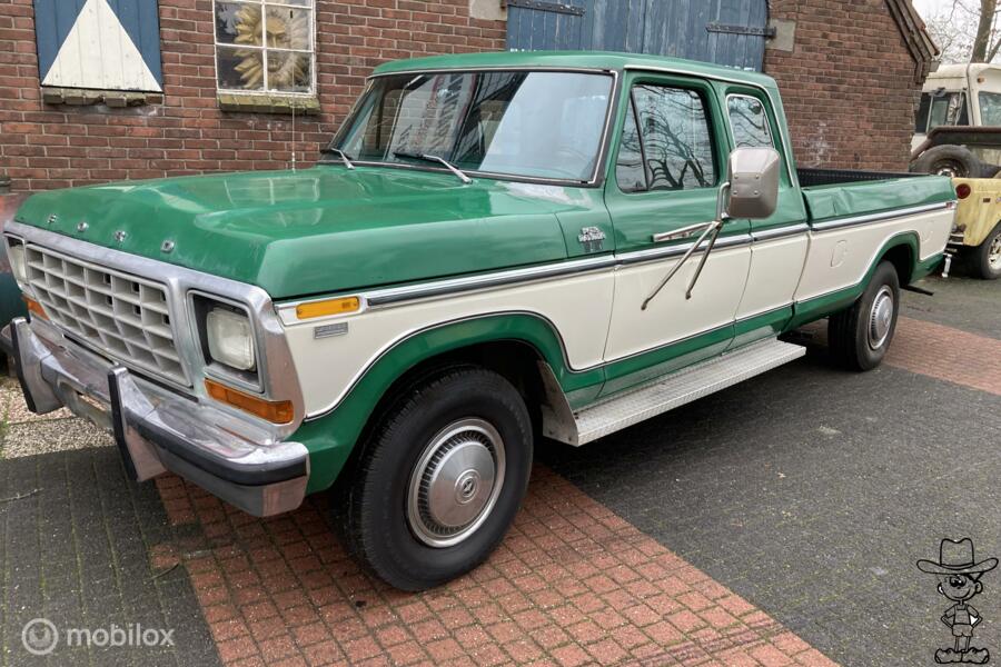 Ford USA F250 supercab pick-up extended 460 v8 2wd 1979 f150