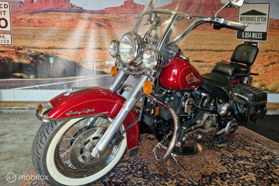 PRACHTIGE Harley Davidson Heritage CLASSIC EVO 1340 FLSTC
