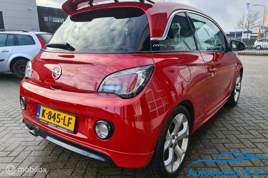 Opel ADAM 1.4 Turbo S 150PK!!#APK/NIEUW-STAAT!/Bloedsnel/stuurvrwrmng/Racing Red