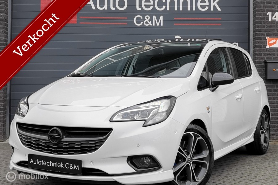 Opel Corsa 1.4 Turbo Sport/OPC/Schaalstoel/Camera/140pk/Pano