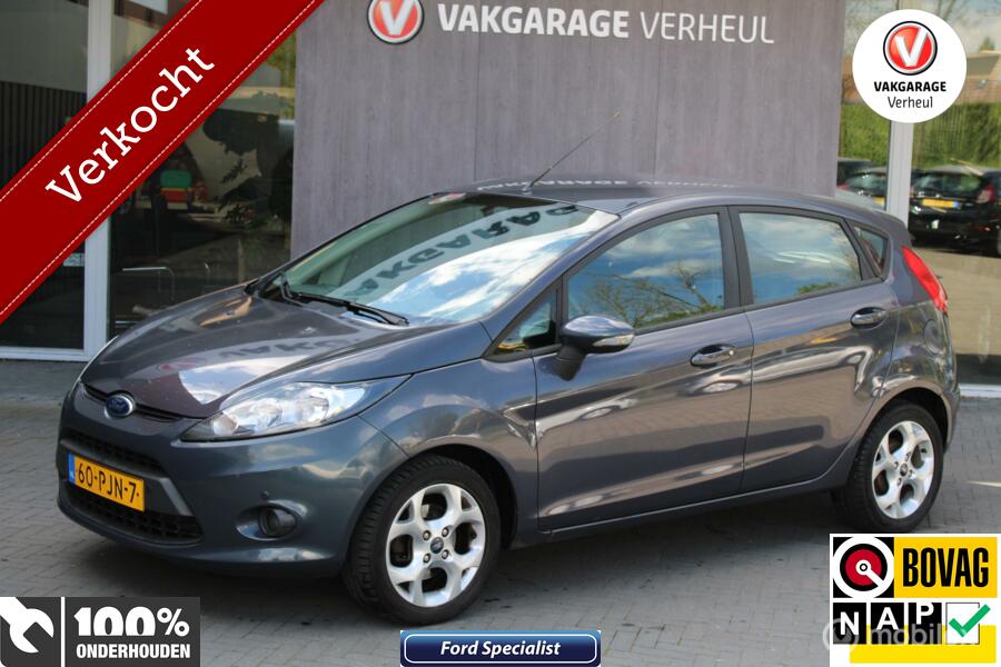 Ford Fiesta 1.25 Limited|5Drs|Airco|Boekjes|Nap