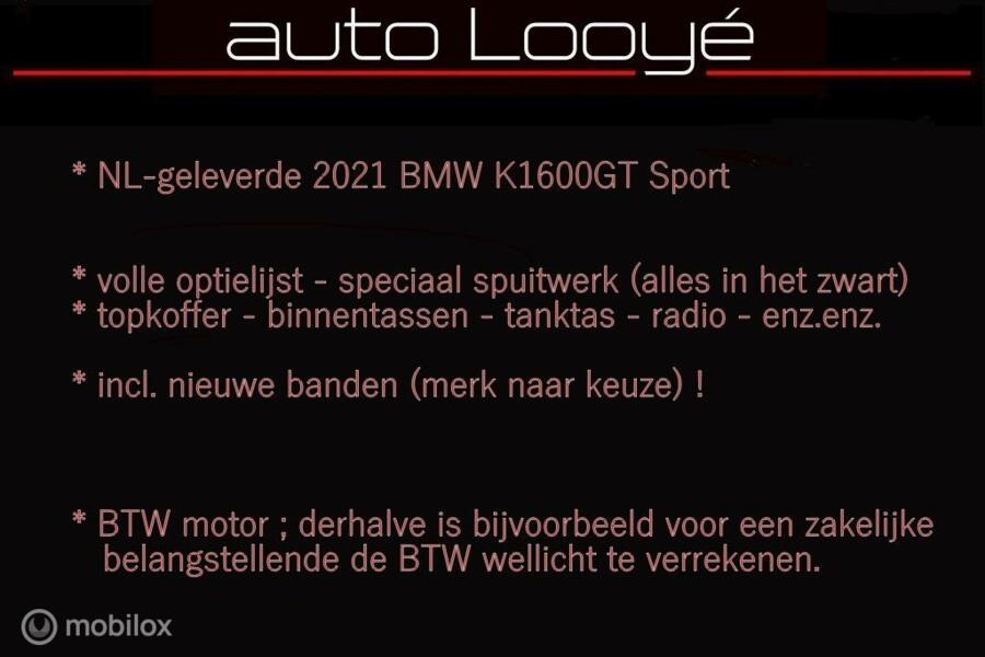 BMW K 1600 GT - NU WINTERPRIJS (prijs was 25.250)