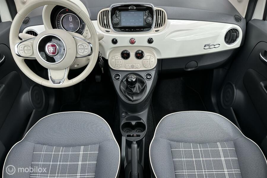Fiat 500 1.2 Lounge Panodak PDC Climate Standkachel Xenon LED