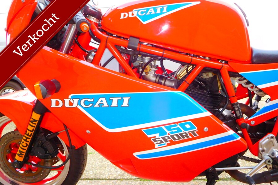 Mooie Ducati 750 Sport