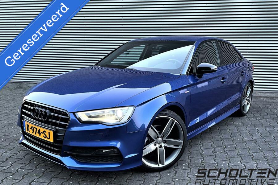 Audi A3 Limousine 1.4 TFSI S-line Sepang blauw B&O soundsyst