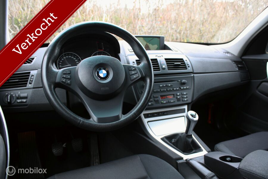 BMW X3 2.0i Xdrive | ketting+diff vv | navi/cruise/trekhaak