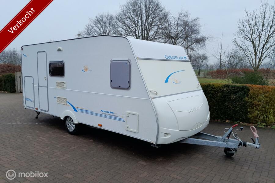 CARAVELAIR 510 Antares luxe ambiance, Stapelbed, 6-persoons!
