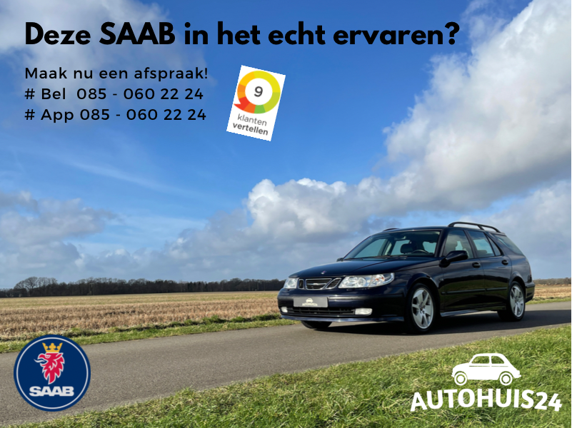 Saab 9-5 Estate 2.3t Vector 185pk Automaat #verkocht!