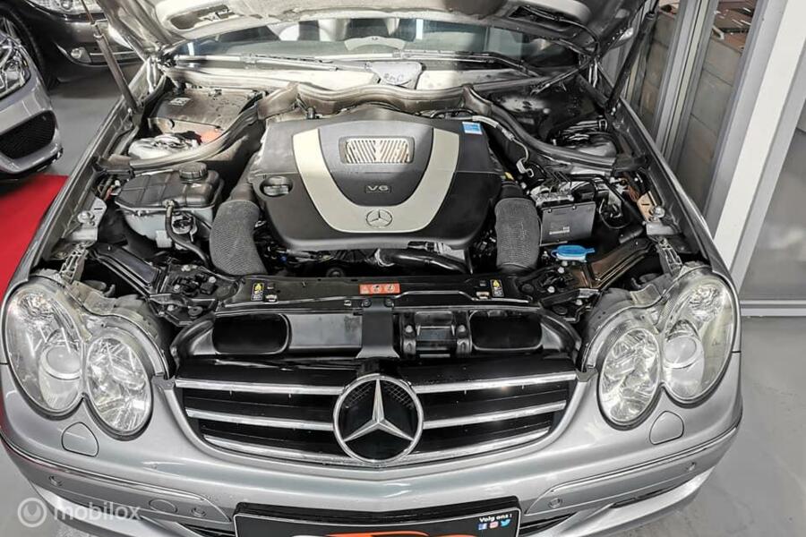 Mercedes CLK-klasse Coupé 280 AUT. Avantgarde LEER OPEN DAK CRUISE CAMERA XENON PDC