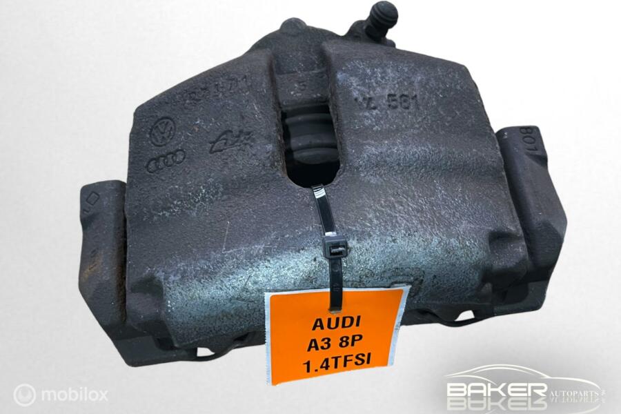 Remklauw linksvoor Audi A3 8P 1.4 TFSI S-edition ('04-'12)