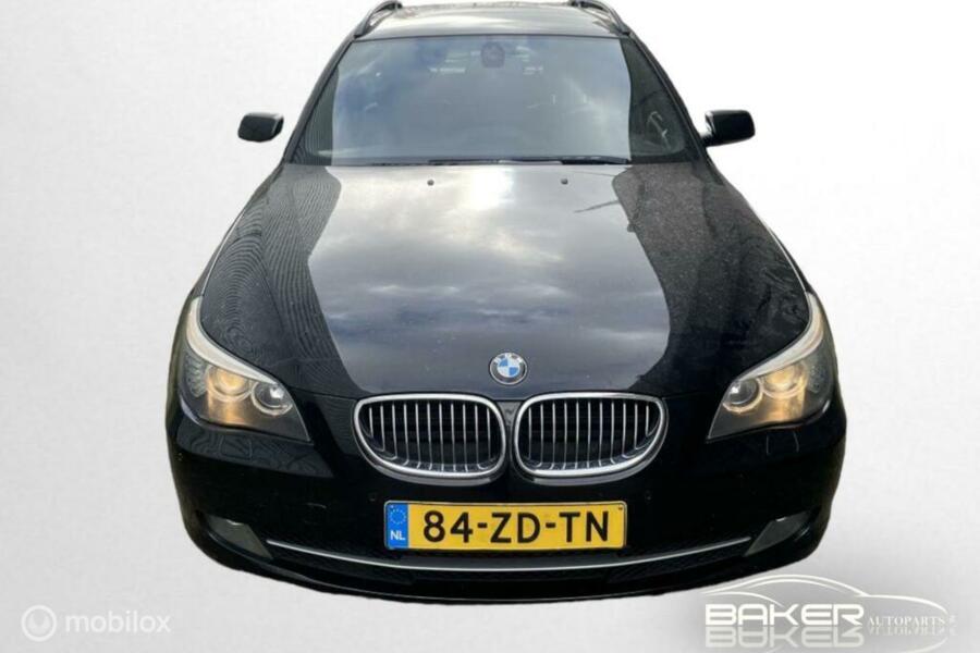 Voorbumper zwart 475/9 BMW 5-serie E60 E61 LCI ('07-'10)