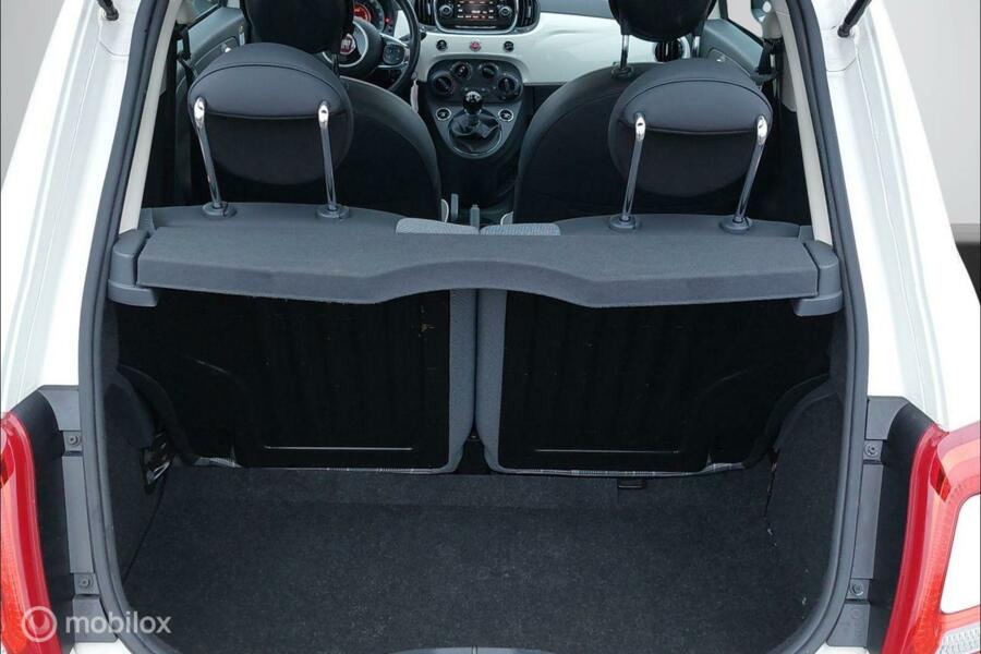 Fiat 500 1.2 panorama dak, LM velgen, airco, pareltje