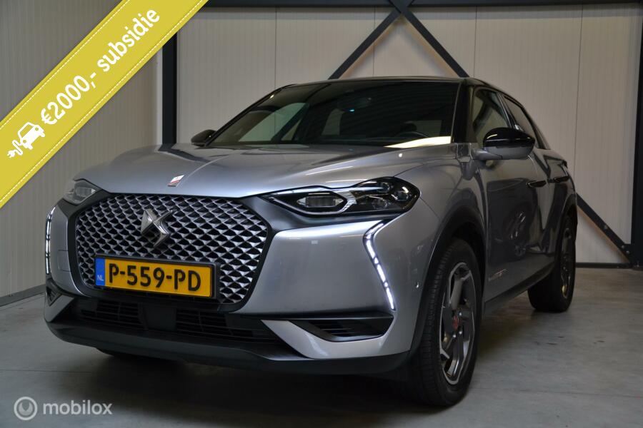 Ds 3 Crossback E-Tense Performance Line 50 kWh Subsidie