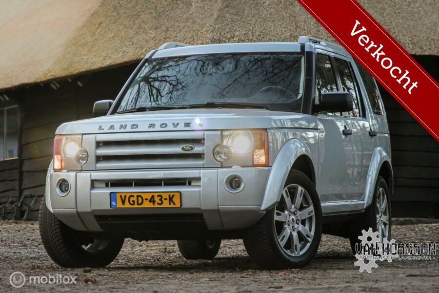VERKOCHT  Land Rover Discovery  2.7 TDV6 HSE Grijs kenteken BTW Auto