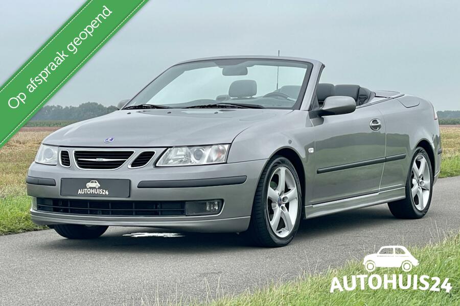 Saab 9-3 Cabrio 2.0T Vector 175pk AUTOMAAT (bj2004) Youngtimer