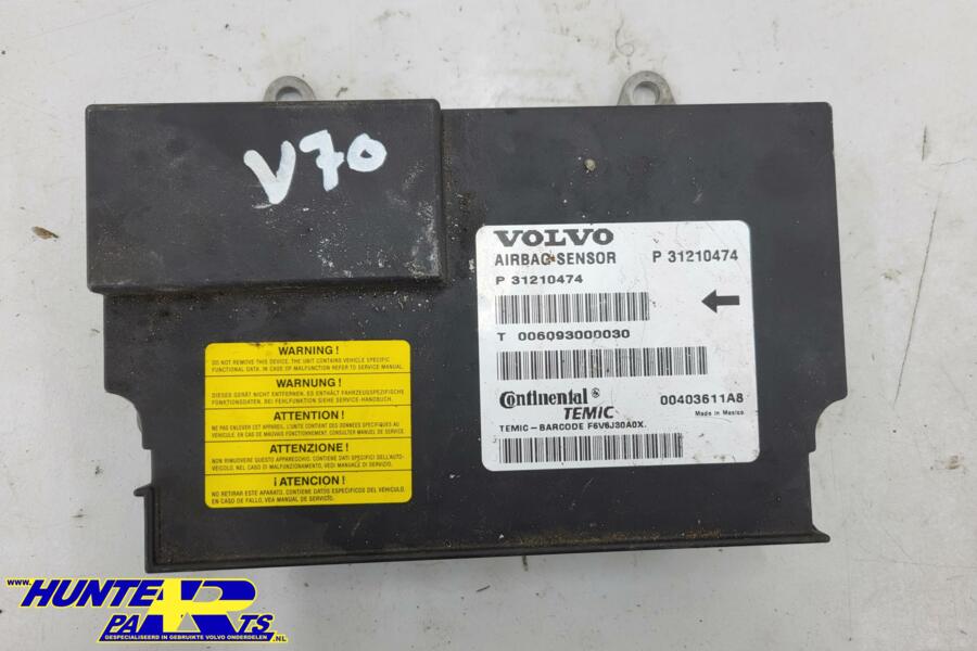 Airbagmodule Volvo V70/S80 ('07-'17) 31210474