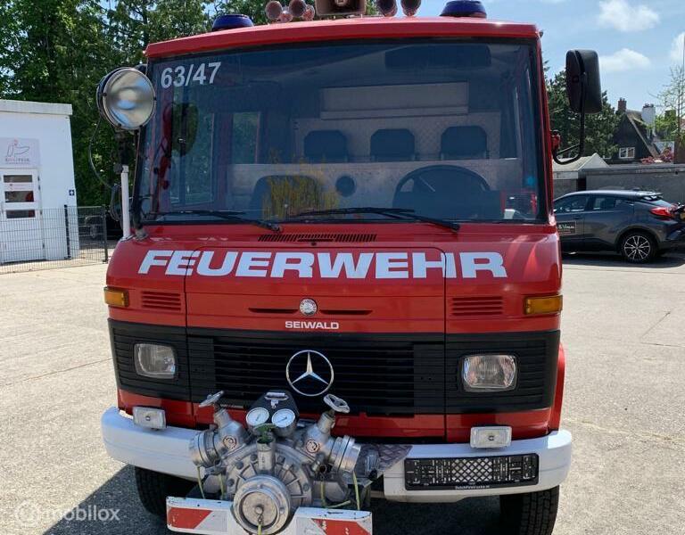 Mercedes 613 diesel 31.500 km in topstaat, brandweer camper