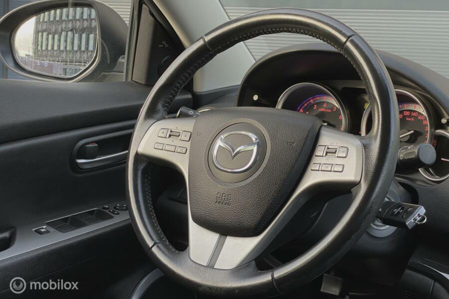 Mazda 6 2.0 S-VT GT-M Automaat Cruise Airco Leer PDC Stoelverwarming