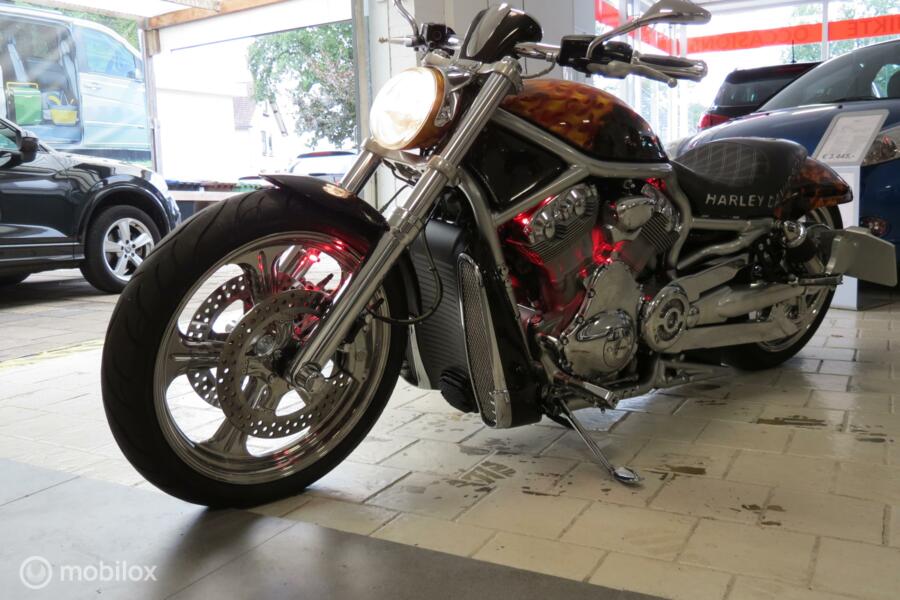 Harley Davidson V-Rod Special paint,luchtvering,NL motor,weinig km!