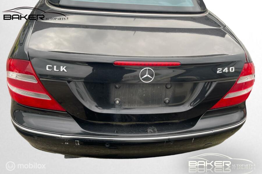 Achterklep k197 Mercedes CLK-klasse Cabrio A209 ('03-'09)