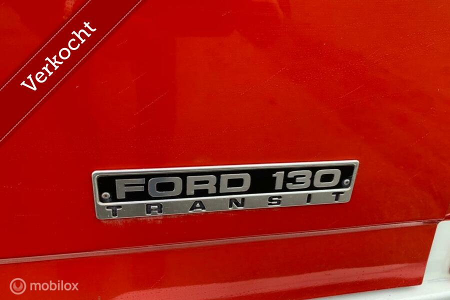 verkocht Ford Transit Mk1 1972 13500 km en als nieuw!