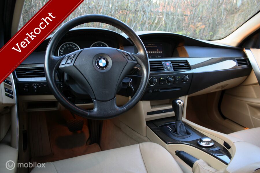 Youngtimer BMW 5-serie 530i Executive AUT leer/xenon/pdc