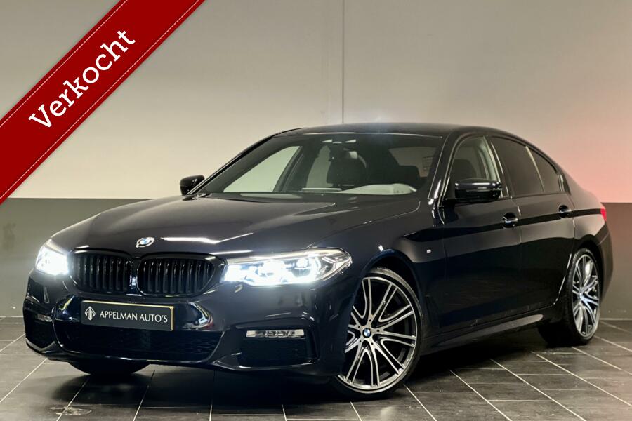 BMW 5-serie 520i High Executive M-sport | BTW | Camera | NAP | Harman Kardon | Carplay | 20 inch |