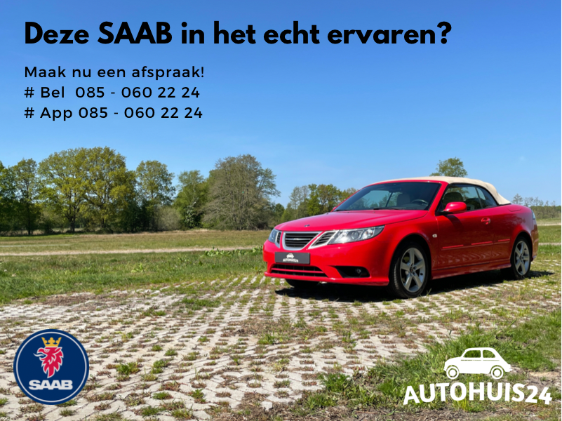 Saab 9-3 Cabriolet 1.8t 150pk Vector #Verkocht!