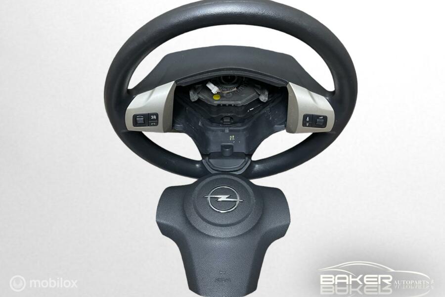 Airbag + stuur  Opel Corsa ('06-'15) NIEUWSTAAT!