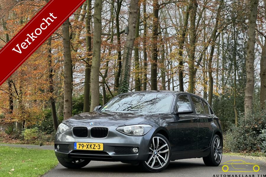 BMW 1-serie 118d Business+ aut. / Orig.NL / Leder / NAV