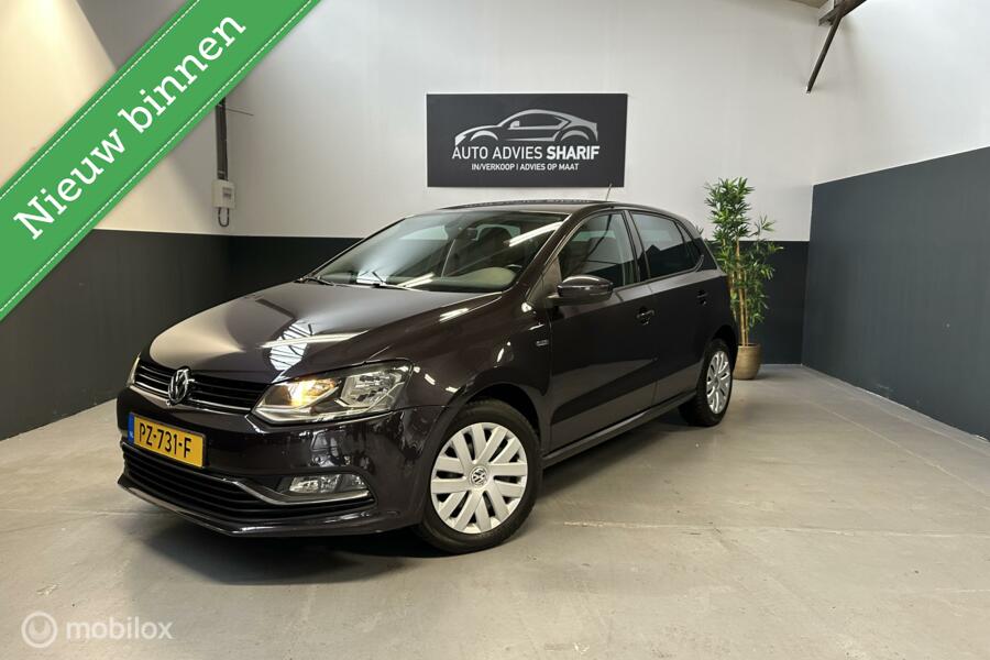 Volkswagen Polo 1.0 Lounge Edition Paars Grijs Full option.