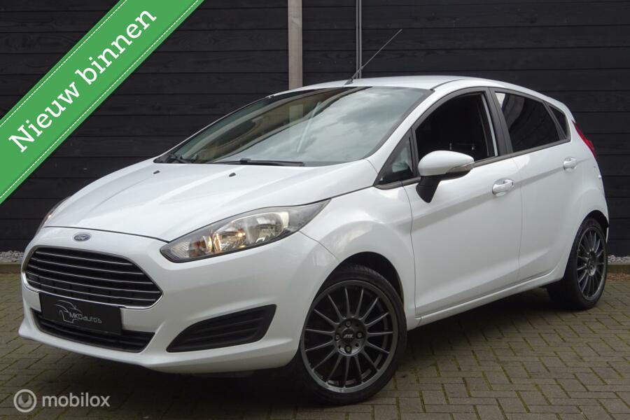 Ford Fiesta 1.0 Style 80 PK / 17" antraciet lm / Airco / Privacy glass
