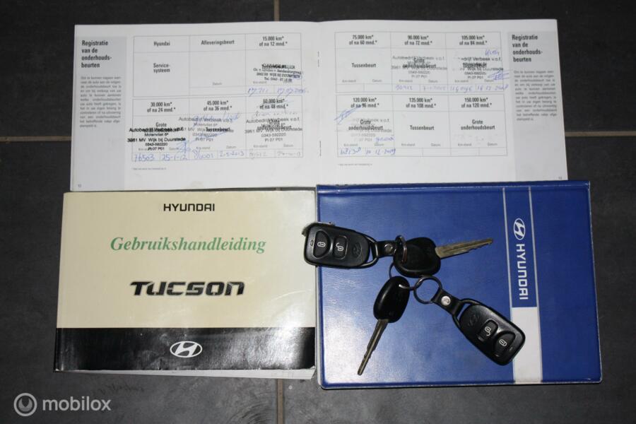 Youngtimer Hyundai Tucson 2.0i Active nieuwe distributieriem