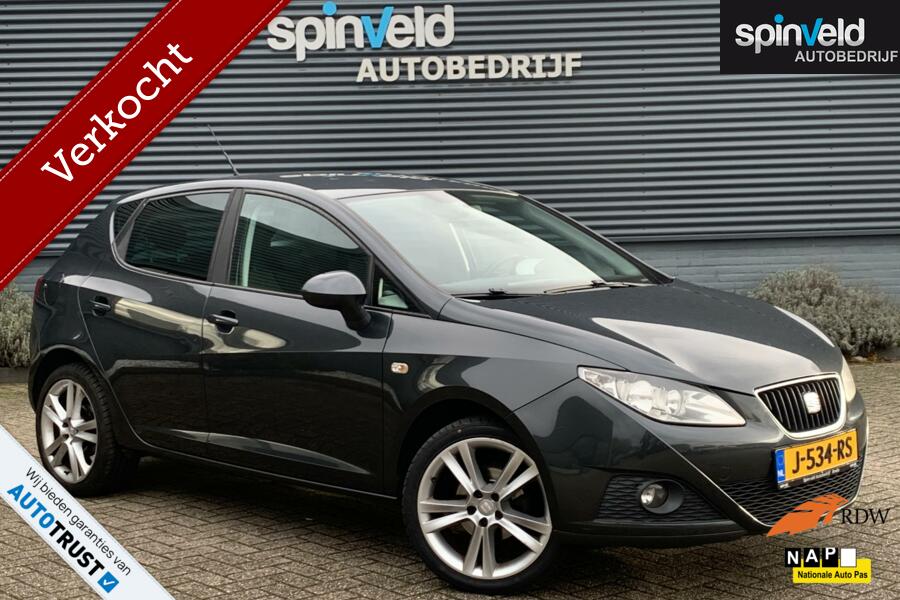 Seat Ibiza 1.4 Reference BJ`09 Airco Cruise 5drs 17inch LMV
