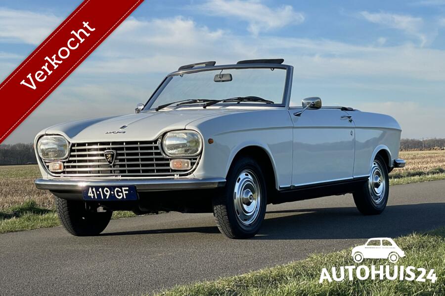 Peugeot 204 Cabriolet bj1968 #Verkocht!