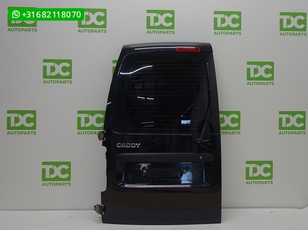 Volkswagen Caddy GP (10-15) Achterdeur links met ruit zwart