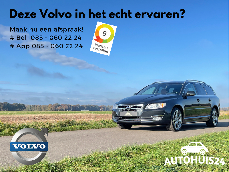 Volvo V70 2.0 D3 150pk Inscription (bj2015) #Verkocht!