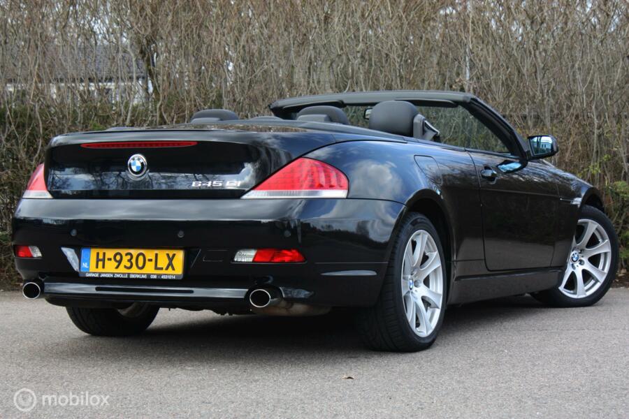 Youngtimer BMW 645ci V8 cabrio SMG | topstaat | sportstoelen