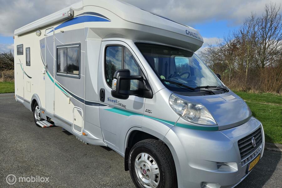 Chausson SWEET GARAGE 2012 Euro 4 ☆Hefbed+Dwarsbed, Airco☆