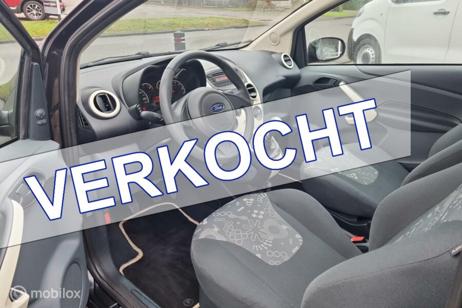 Ford Ka 1.2 Comfort start/stop, Airco, Lichtmetaal, NAP!