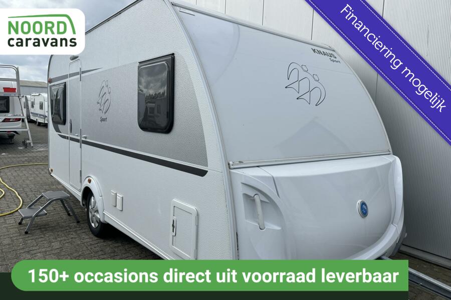 KNAUS SPORT 450 FU FRANSBED + MOVER VOL AUTO + VOORTENT